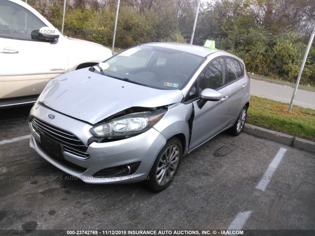 3FADP4EJ2EM179321 - 2014 FORD FIESTA SE SILVER photo 2