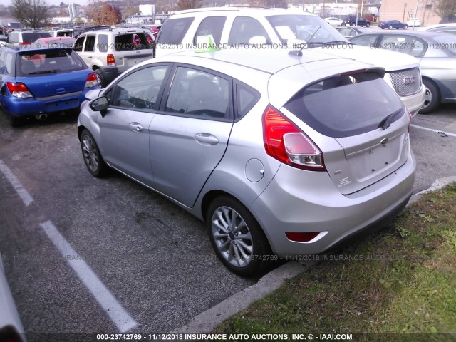 3FADP4EJ2EM179321 - 2014 FORD FIESTA SE SILVER photo 3