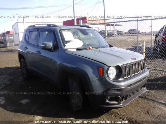 ZACCJBBT9GPE04710 - 2016 JEEP RENEGADE LATITUDE BLUE photo 1