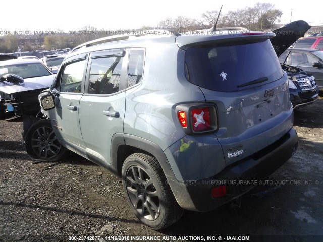 ZACCJBBT9GPE04710 - 2016 JEEP RENEGADE LATITUDE BLUE photo 3