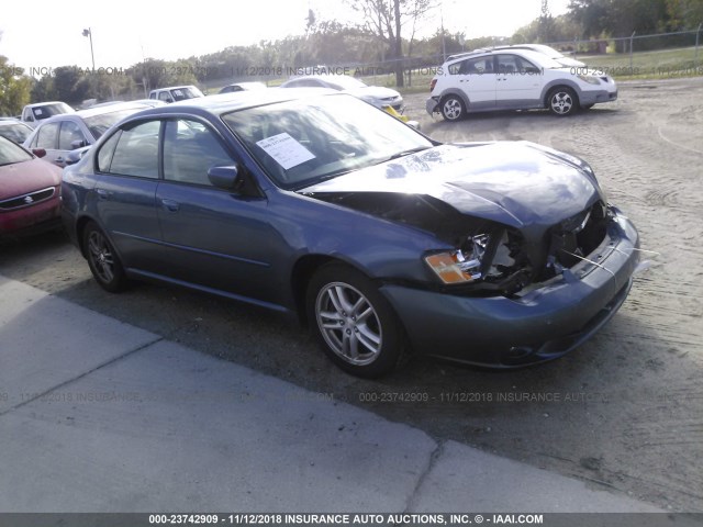 4S3BL626056214771 - 2005 SUBARU LEGACY 2.5I LIMITED BLACK photo 1