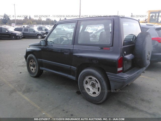 2CNBJ1869R6915191 - 1994 GEO TRACKER BLACK photo 3