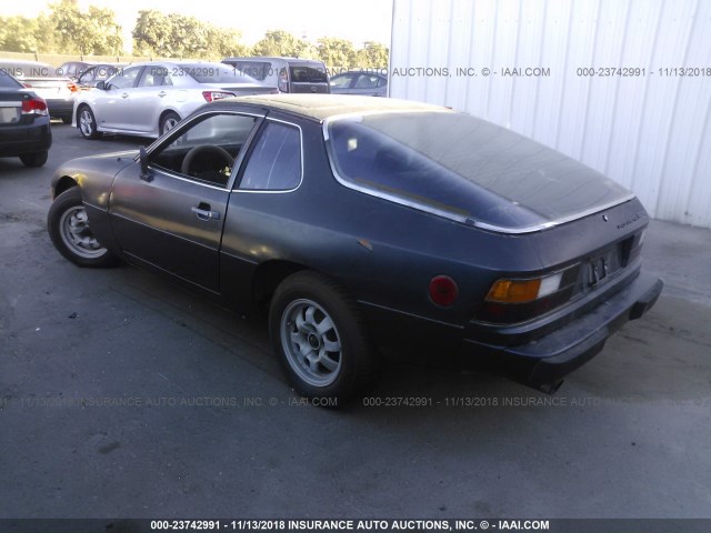 9248210330 - 1978 PORSCHE 924 BLACK photo 3