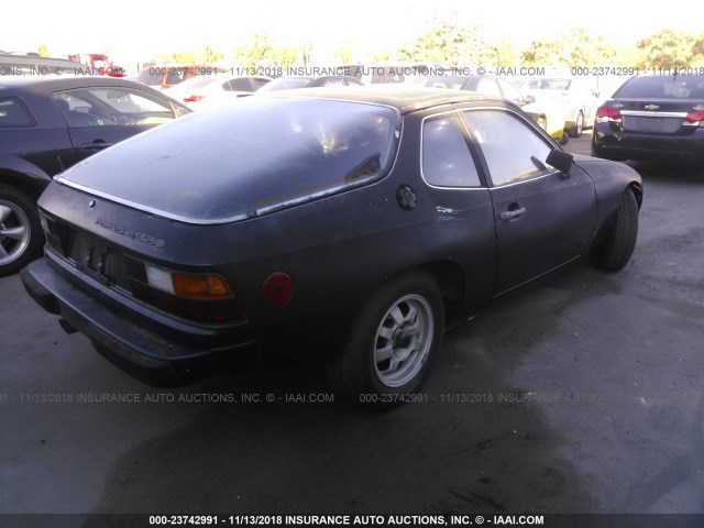 9248210330 - 1978 PORSCHE 924 BLACK photo 4