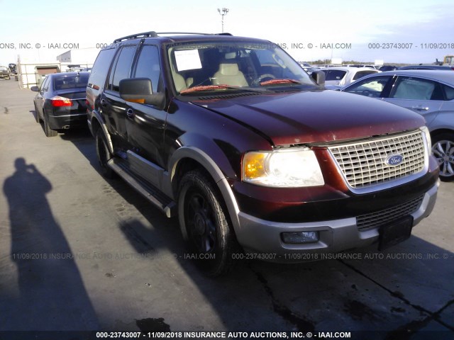 1FMPU17546LA91688 - 2006 FORD EXPEDITION EDDIE BAUER RED photo 1