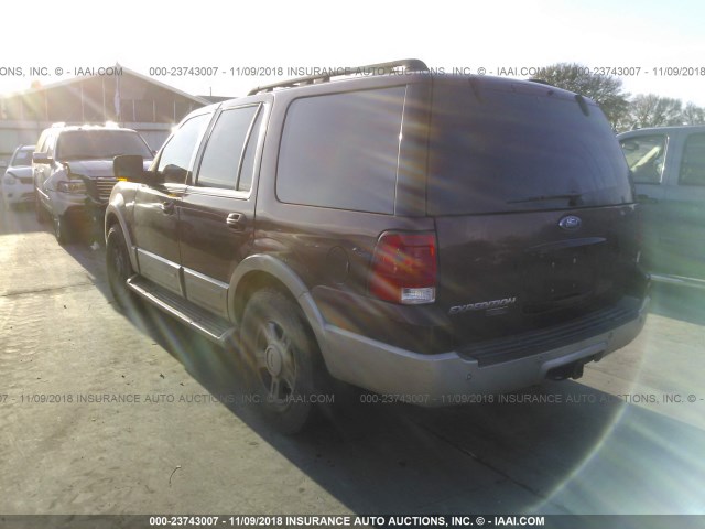 1FMPU17546LA91688 - 2006 FORD EXPEDITION EDDIE BAUER RED photo 3