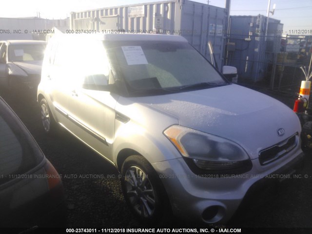 KNDJT2A60D7754409 - 2013 KIA SOUL +/!/SPORT SILVER photo 1