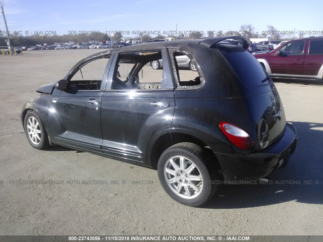 3A8FY58B27T527727 - 2007 CHRYSLER PT CRUISER TOURING BLACK photo 3