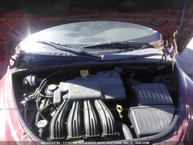 3C4FY48B32T284701 - 2002 CHRYSLER PT CRUISER CLASSIC 栗色 照片 10