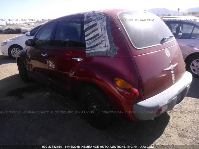 3C4FY48B32T284701 - 2002 CHRYSLER PT CRUISER CLASSIC MAROON photo 3