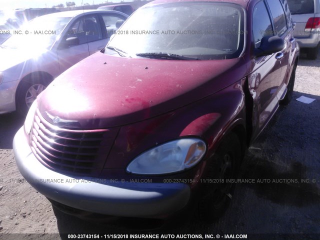 3C4FY48B32T284701 - 2002 CHRYSLER PT CRUISER CLASSIC MAROON photo 6