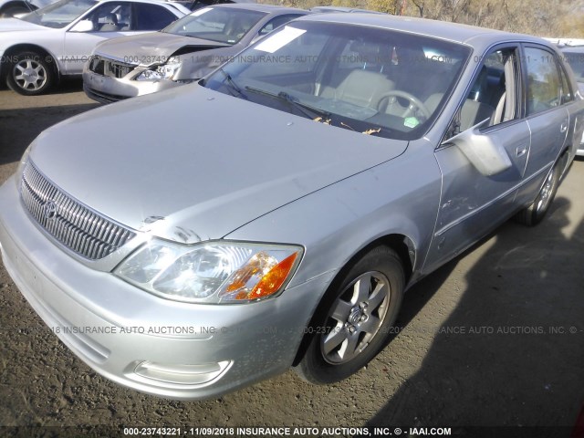 4T1BF28BX1U195717 - 2001 TOYOTA AVALON XL/XLS SILVER photo 2