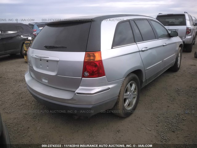 2C4GM68455R667737 - 2005 CHRYSLER PACIFICA TOURING SILVER photo 4