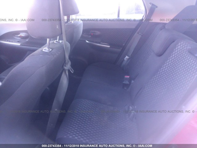 JTKKU4B49B1013744 - 2011 TOYOTA SCION XD RED photo 8