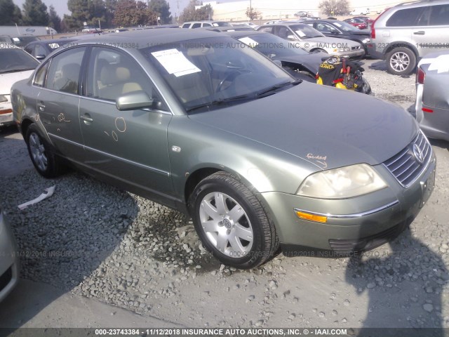 WVWRH63B53P200464 - 2003 VOLKSWAGEN PASSAT GLX 绿色 照片 1