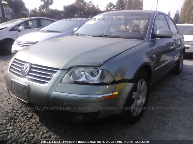 WVWRH63B53P200464 - 2003 VOLKSWAGEN PASSAT GLX 绿色 照片 2