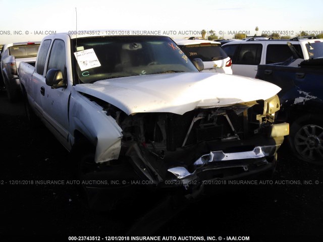 1GCEC19VX5Z202624 - 2005 CHEVROLET SILVERADO C1500 WHITE photo 1