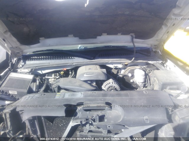 1GCEC19VX5Z202624 - 2005 CHEVROLET SILVERADO C1500 WHITE photo 10