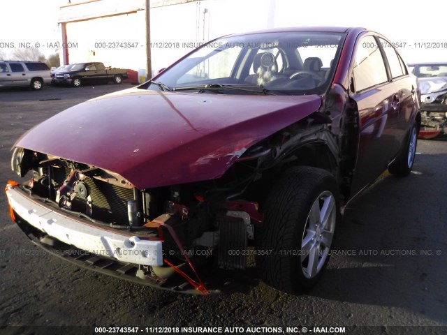 JA3AU26U38U001368 - 2008 MITSUBISHI LANCER ES RED photo 6