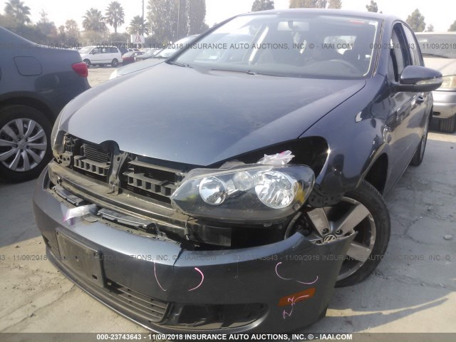 WVWDB7AJ7BW296873 - 2011 VOLKSWAGEN GOLF 灰色 照片 2