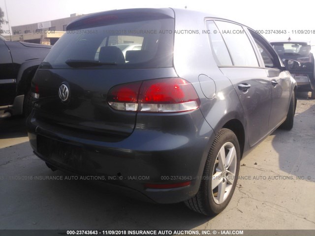 WVWDB7AJ7BW296873 - 2011 VOLKSWAGEN GOLF 灰色 照片 4
