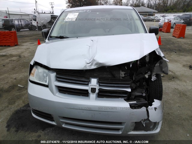 2D8HN44E79R628045 - 2009 DODGE GRAND CARAVAN SE GRAY photo 6