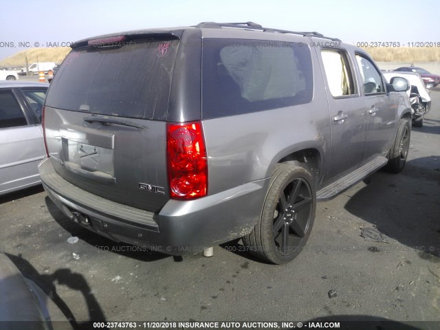 1GKFC16J67R196480 - 2007 GMC YUKON XL C1500 Pewter photo 4