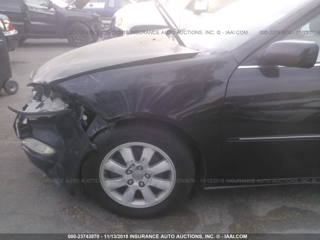 4T1BF32K13U056562 - 2003 TOYOTA CAMRY LE/XLE/SE BLACK photo 6