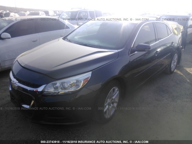 1G11C5SL1EF238968 - 2014 CHEVROLET MALIBU 1LT GRAY photo 2