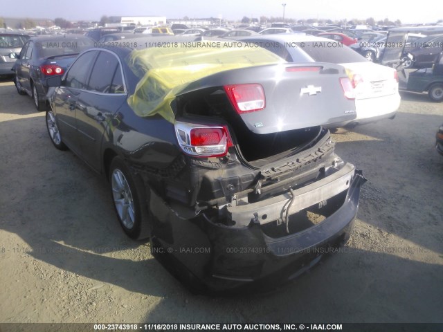 1G11C5SL1EF238968 - 2014 CHEVROLET MALIBU 1LT GRAY photo 3