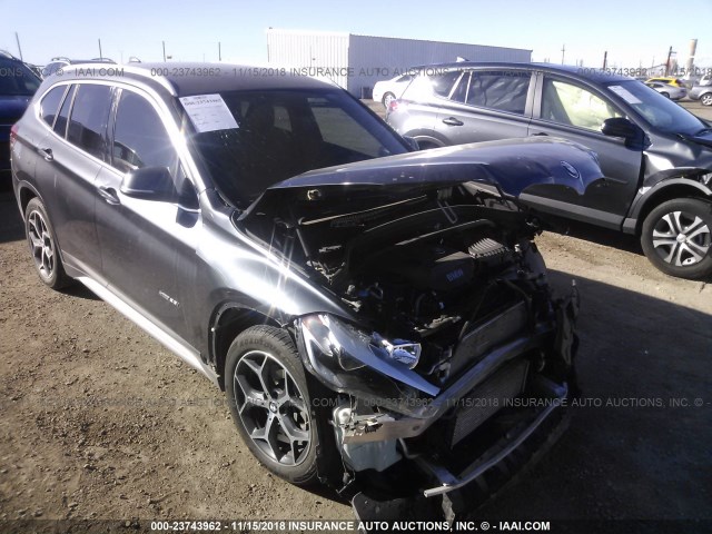 WBXHT3C36G5E55102 - 2016 BMW X1 XDRIVE28I GRAY photo 1