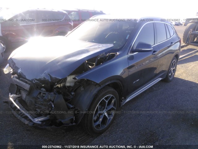 WBXHT3C36G5E55102 - 2016 BMW X1 XDRIVE28I GRAY photo 2