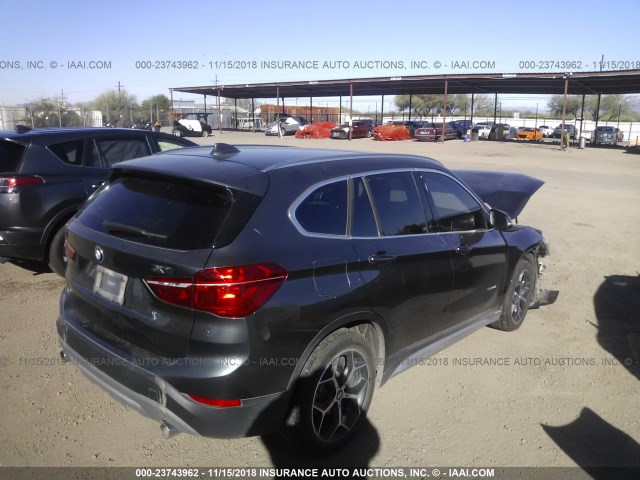 WBXHT3C36G5E55102 - 2016 BMW X1 XDRIVE28I GRAY photo 4