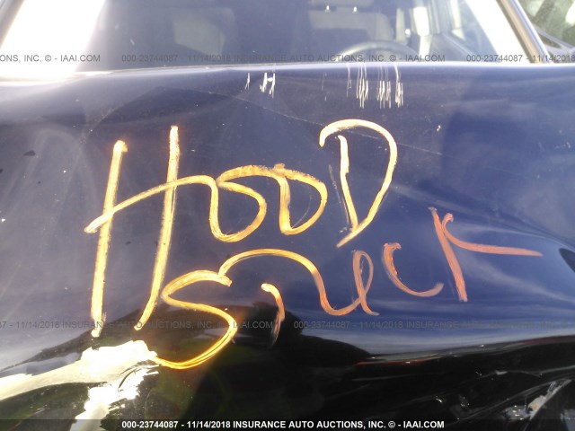 JA4LZ41F06U001805 - 2006 MITSUBISHI OUTLANDER SE შავი ფოტო 10