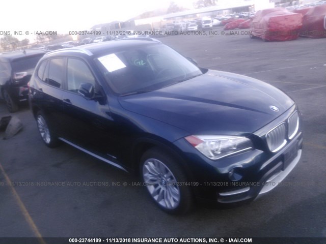 WBAVL1C50EVY19690 - 2014 BMW X1 XDRIVE28I BLUE photo 1