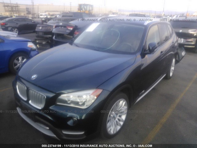 WBAVL1C50EVY19690 - 2014 BMW X1 XDRIVE28I BLUE photo 2