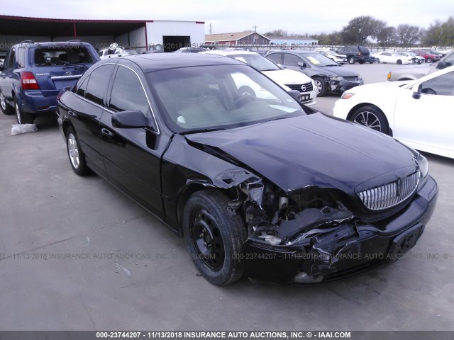 1LNHM86S75Y628284 - 2005 LINCOLN LS BLACK photo 1