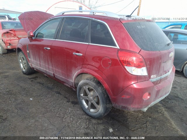 3GNFL4E54CS543644 - 2012 CHEVROLET CAPTIVA SPORT/LTZ RED photo 3