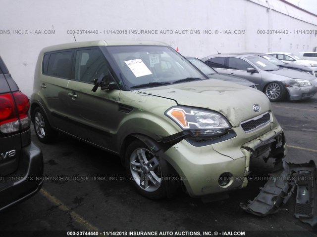 KNDJT2A27B7315427 - 2011 KIA SOUL +/!/SPORT GREEN photo 1