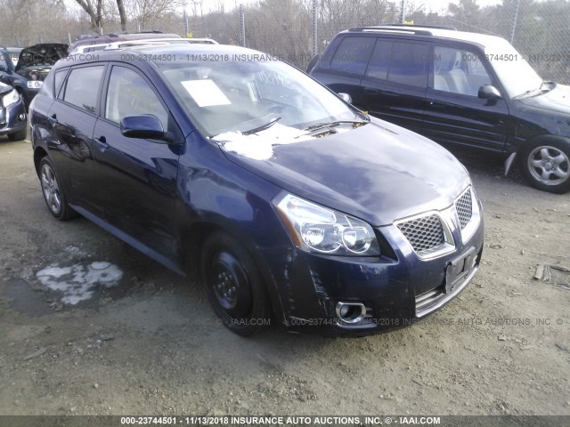 5Y2SP67079Z476428 - 2009 PONTIAC VIBE BLUE photo 1