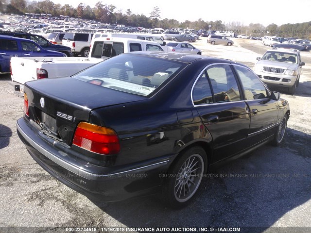 WBADD6321WGT96331 - 1998 BMW 528 I AUTOMATIC BLACK photo 4