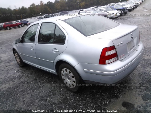 3VWRK69MX5M064610 - 2005 VOLKSWAGEN JETTA GL SILVER photo 3