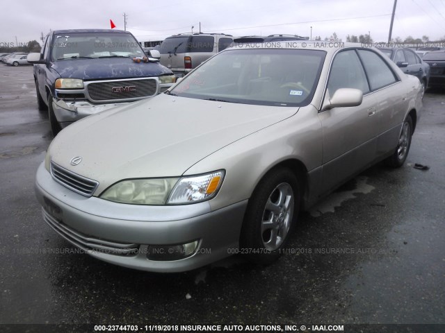 JT8BF28G6Y0248655 - 2000 LEXUS ES 300 TAN photo 2