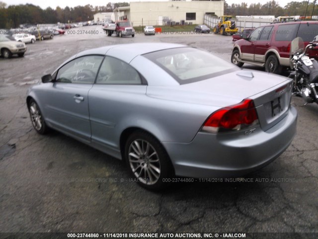 YV1MC68257J018008 - 2007 VOLVO C70 T5 GRAY photo 3