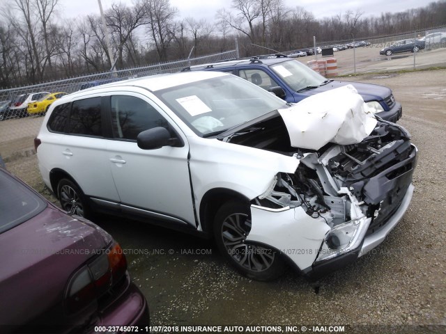 JA4AZ3A36GZ042063 - 2016 MITSUBISHI OUTLANDER SE/SEL WHITE photo 1