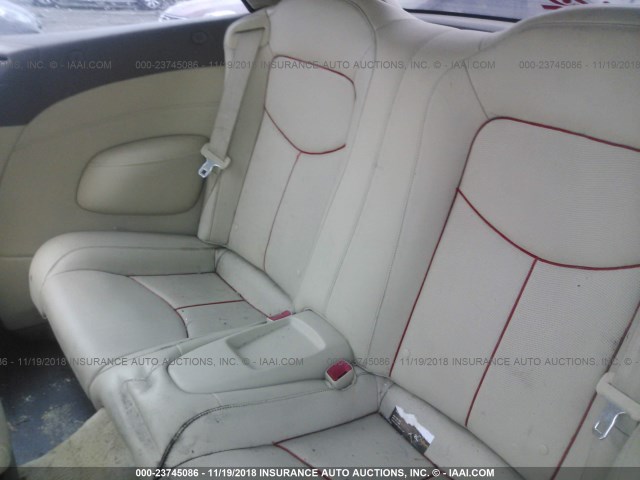 JNKCV66E89M722762 - 2009 INFINITI G37 SPORT RED photo 8