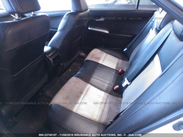 4T1BF1FK9EU358702 - 2014 TOYOTA CAMRY L/SE/LE/XLE 银色 照片 8