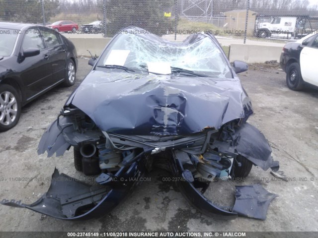 1G1AL18F087202407 - 2008 CHEVROLET COBALT LT BLUE photo 6