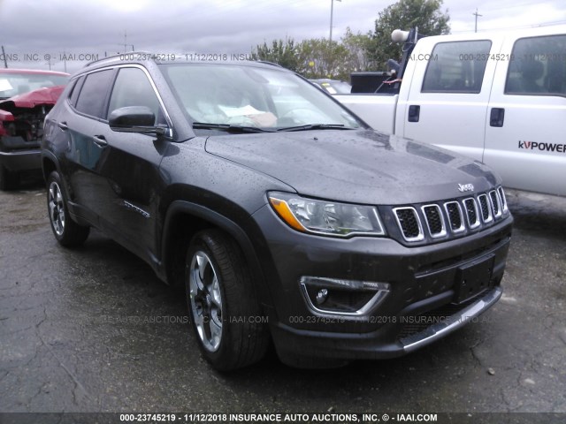 3C4NJDCB8KT627588 - 2019 JEEP COMPASS LIMITED GRAY photo 1