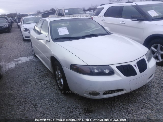 1G2HY52K95U232916 - 2005 PONTIAC BONNEVILLE SLE WHITE photo 1